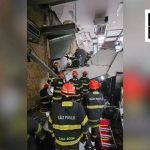 Teto de restaurante onde Henrique Fogaça é chef desaba no centro de São Paulo