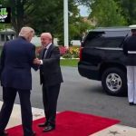 Lula chega à Casa Branca para encontro com o presidente dos Estados Unidos