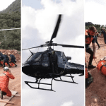Com helicóptero e mais de 400 agentes, RS testa protocolos de resgate em deslizamentos