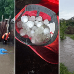 Temporal causa alagamentos, deixa desabrigados e bloqueia rodovias